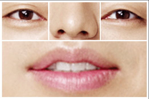 누구의 눈코입일까요?