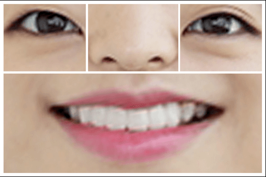 누구의 눈코입일까요?